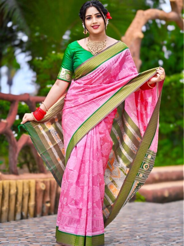 SAMBALPURI DESIGN SILK SAREE