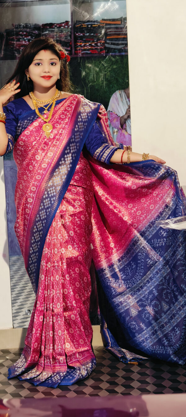 SAMBALPURI DESIGN SILK SAREE