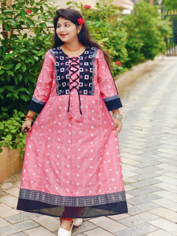 SAMBALPURI READYMADE GOWN