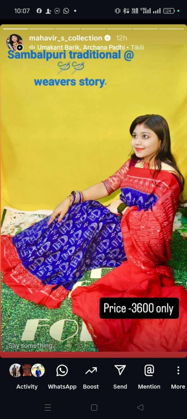 SAMBALPURI COTTON SAREE